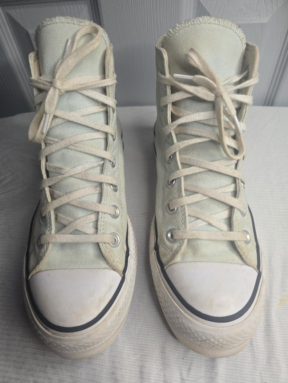 Converse Chuck Taylor All Star Lift Platform High Top Mint Green US 8